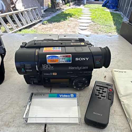 Sony handycam ccd - sony, video8