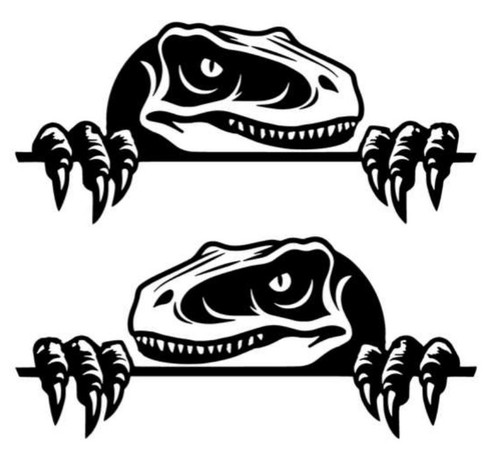 Adesivo raptor 18x8cm - adesivo,